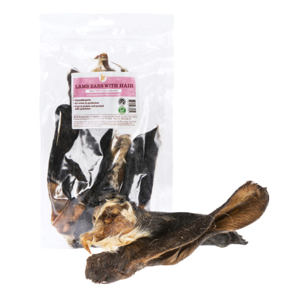 Jr Lamb Ears With Hair 100G