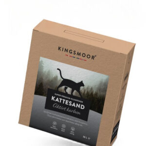 Kingsmoor Kattesand Aktiv Karbon 10L