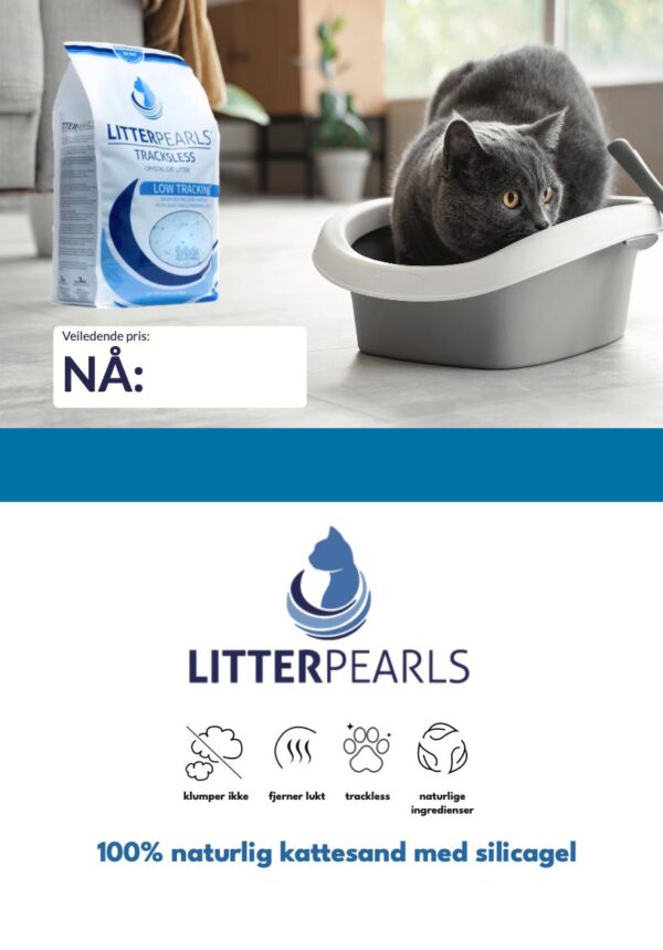 Kampanjeplakat Litter Pearls