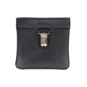 Show Tech Godbittaske I Lær Magnetisk Lukking + Klype For Startnummer