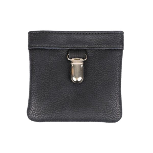 Show Tech Godbittaske I Lær Magnetisk Lukking + Klype For Startnummer