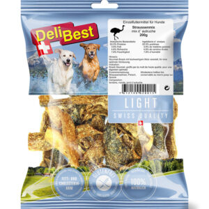 Delibest Light Strutsemix 200gr
