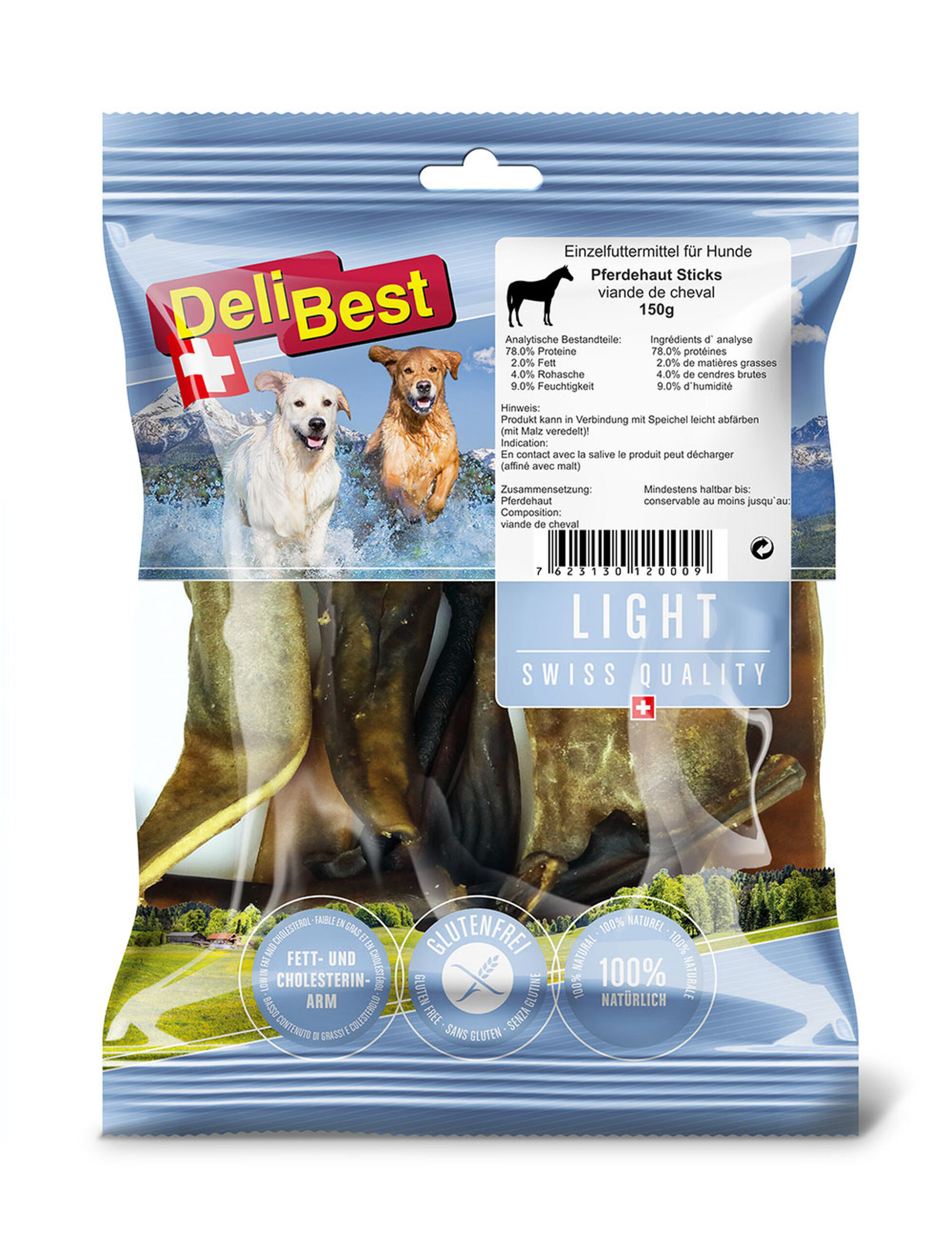 Delibest Light Hestehud 150gr - Bilde 1