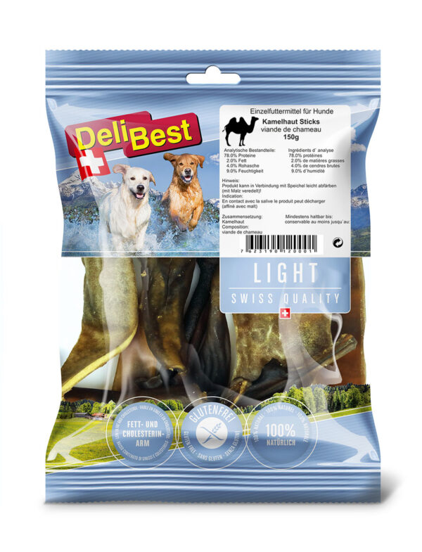 Delibest Light Kamelhud 150gr