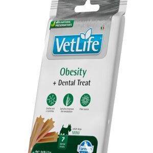 Farmina Dog Dental Treat Vet Life Obesity Adult Mini 60 Gr