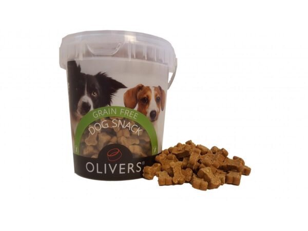 Olivers Grain Free Trainingbites Vilt 500G