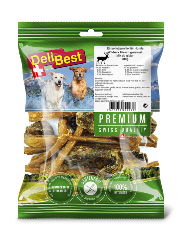Delibest Premium Hjortemix  200gr