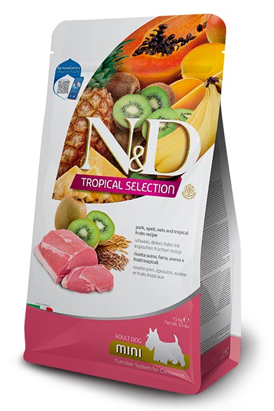 Farmina Dog Tropical Selection Pork Adult Mini 1,5 Kg
