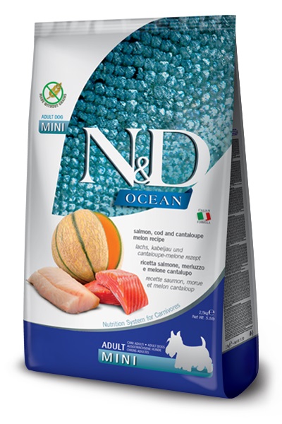 Farmina Dog Ocean Salmon Cod & Cantaloupe Melon Adult Mini 2,5 Kg