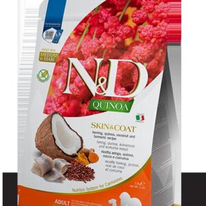 Farmina Dog Quinoa Skin & Coat Herring & Coconut Adult Medium & Maxi 7Kg