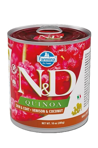 Farmina Dog Quinoa Venison & Coconut 285 Gr Wet