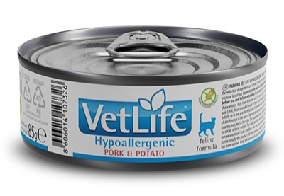 Farmina Cat Vet Life Hypoallergenic Pork and Potato 85 Gr Wet