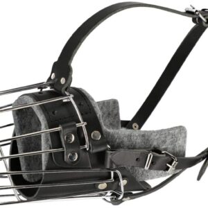 Dingo Treningsmunnkurv Polstret Metall Str 1 - Bilde 1