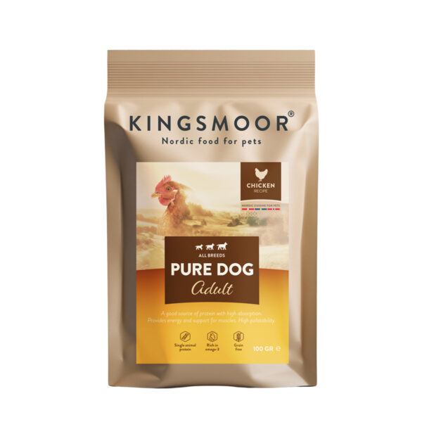Kingsmoor Prøvepose Hund 100 Gr