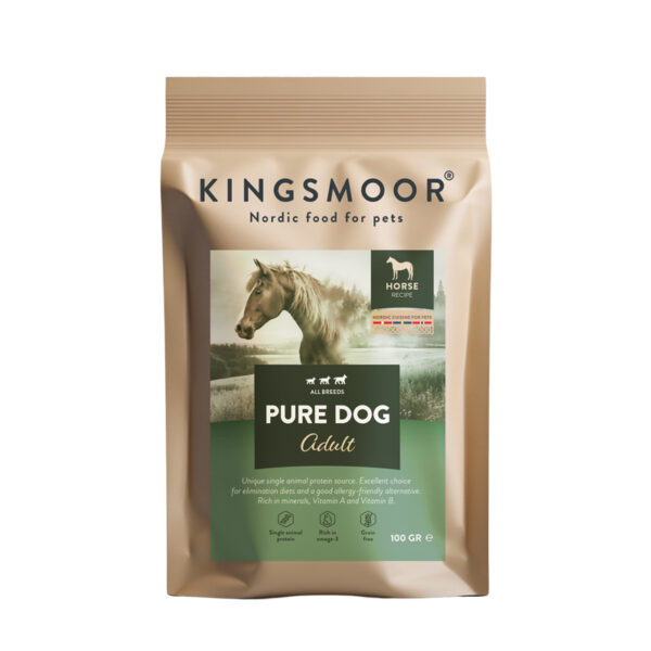 Kingsmoor Prøvepose Hund 100 Gr