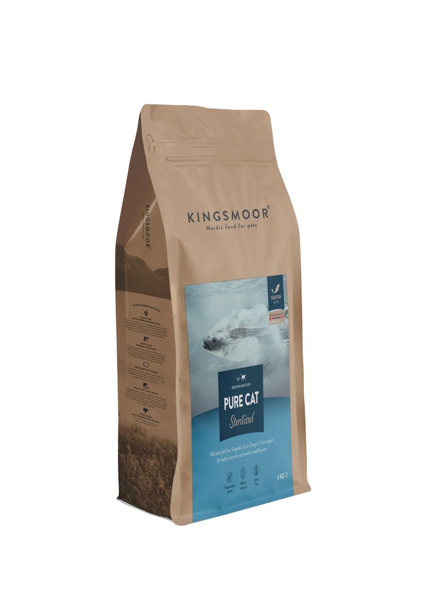 Kingsmoor Pure Seafish Sterilized Cat - Bilde 2