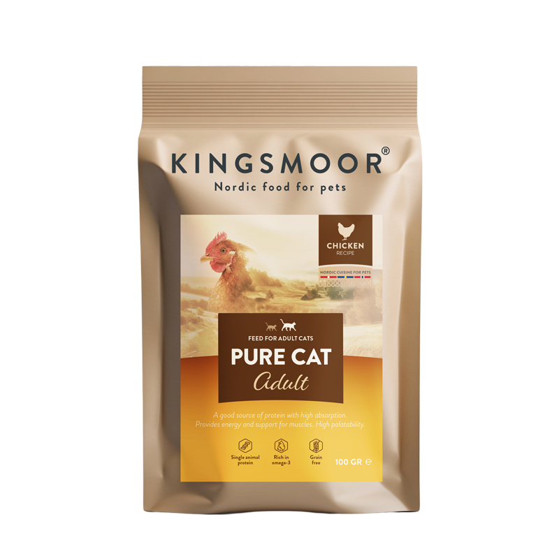Kingsmoor Prøvepose Katt 100 Gr - Bilde 1