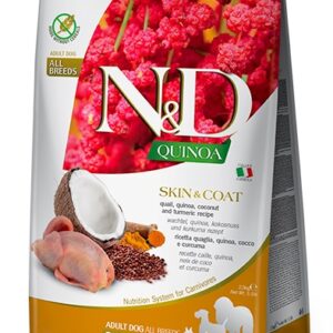Farmina Dog Quinoa Skin & Coat Quail & Coconut Adult Medium & Maxi