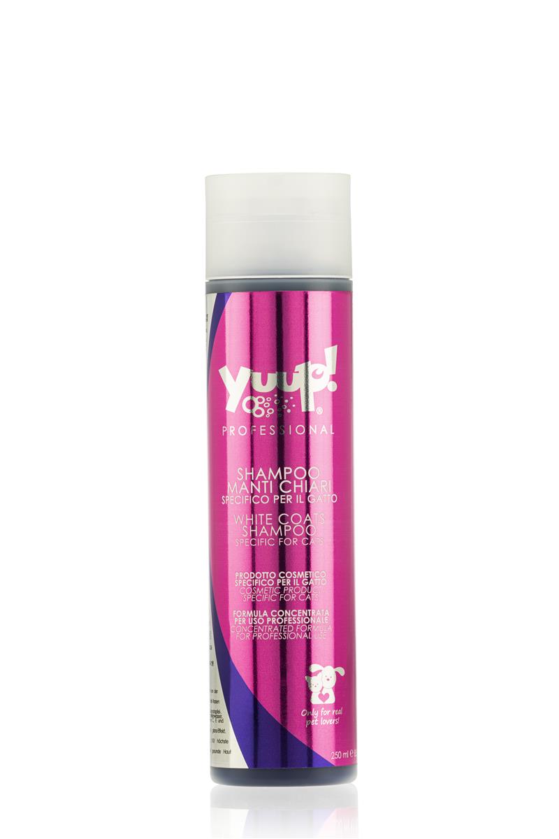 Yuup! Pro White Coats Shampoo For Cats - Bilde 1