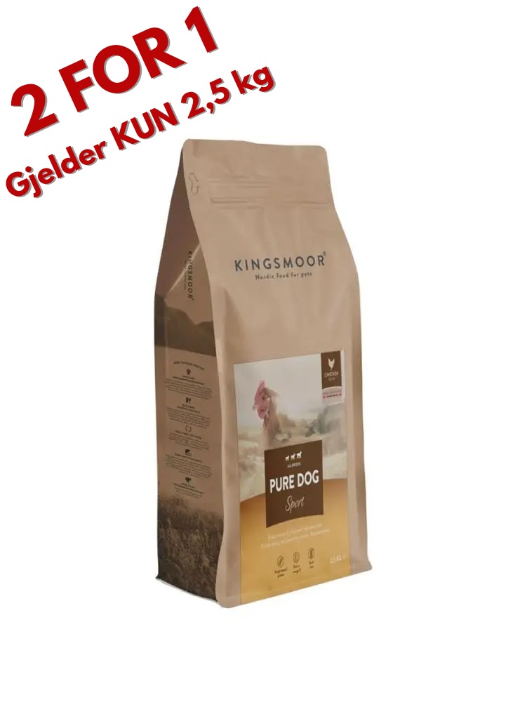 Kingsmoor Pure Chicken Sport Dog - Bilde 1