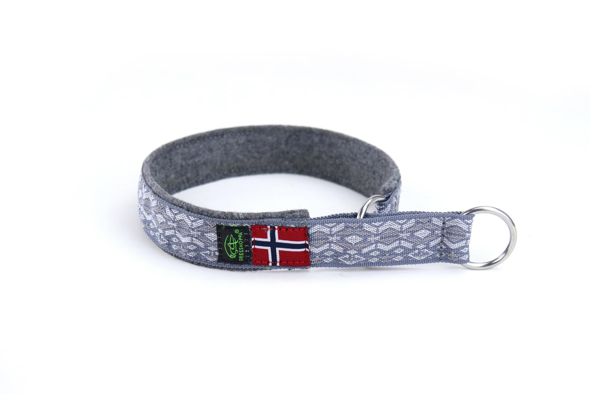 Gresshoppa Halvstrup Røros Gråblå - Bilde 1