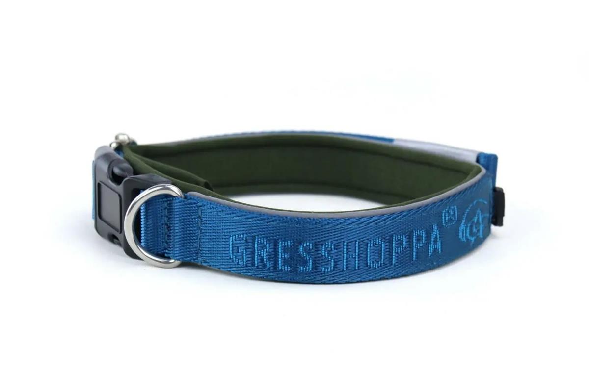 Gresshoppa Halsbånd Begna Aqua Blå - Bilde 1