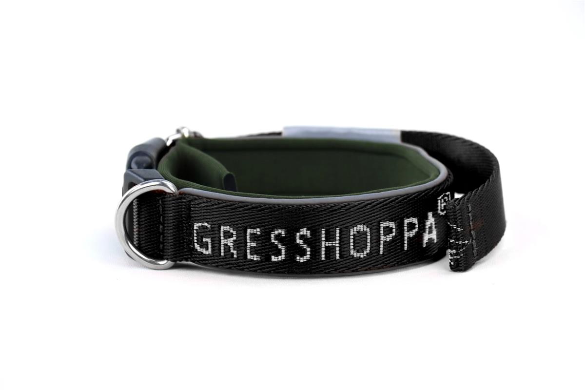 Gresshoppa Halsbånd Begna  Svart - Bilde 1