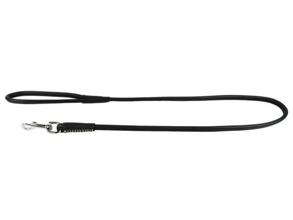 Collar Rundsydd Lærkobbel "Waudog Soft" Svart