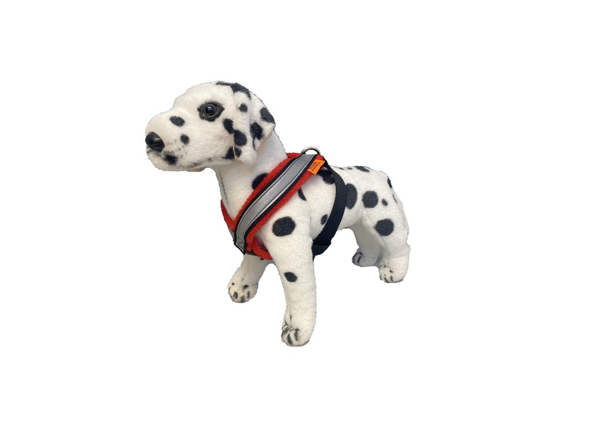 Yukon Fleecesele M/Refleks Rød - Bilde 1