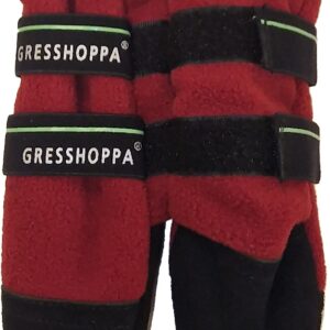 Gresshoppa Fleecesokk Plomme Str 4Pk