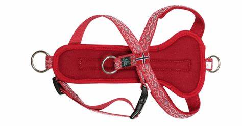 Gresshoppa Tursele Hardanger Rød