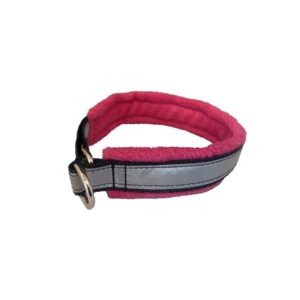 Yukon Fleecehalvstrup M/Refleks 55cm Cerise