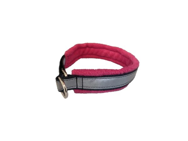 Yukon Fleecehalvstrup M/Refleks 55cm Cerise
