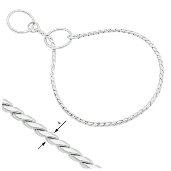 Yukon Snake Showstrup 4mm Crome