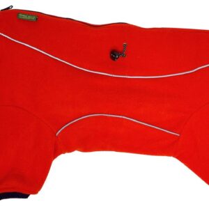 Globus Fleecedress 55cm Rød