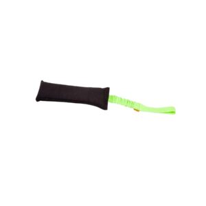 Dingo Draleke m/ strikk og bitepølse 15 cm sort