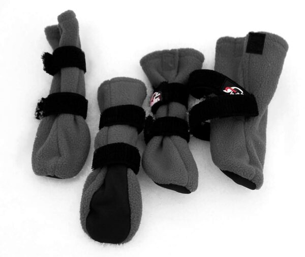 Finnero Halla Fleecesokk 4Pk Grå