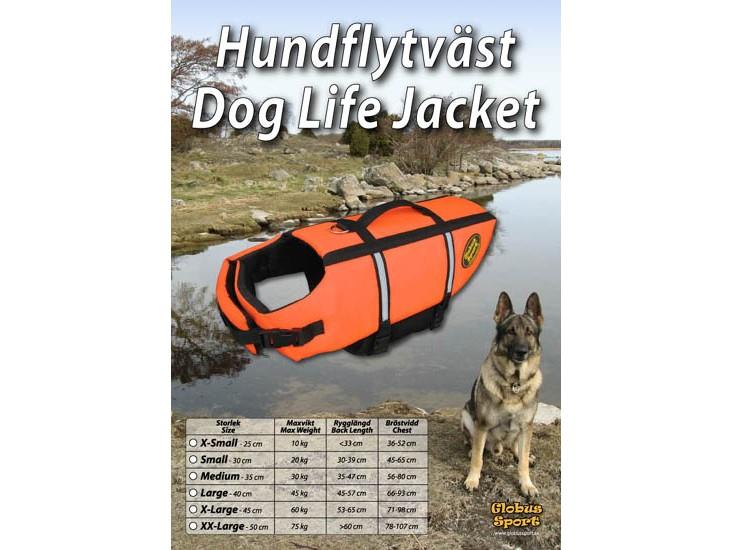 Globus Flytevest Orange - Bilde 2