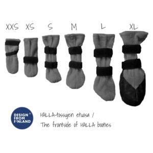 Finnero Halla Fleecesokk 4Pk Grå - Bilde 4