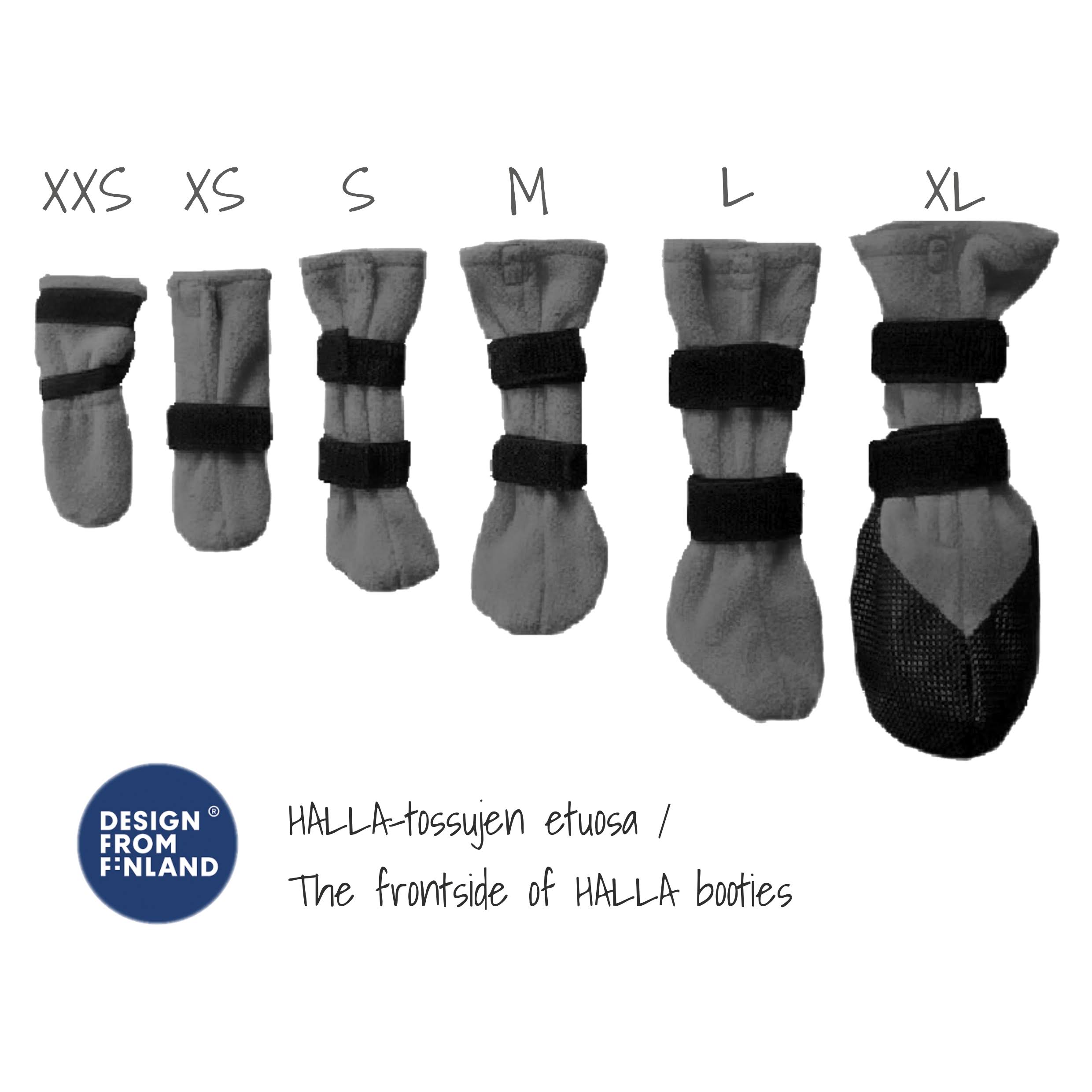 Finnero Halla Fleecesokk 4Pk Grå - Bilde 4