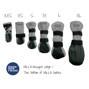 Finnero Halla Fleecesokk 4Pk Grå - Bilde 5