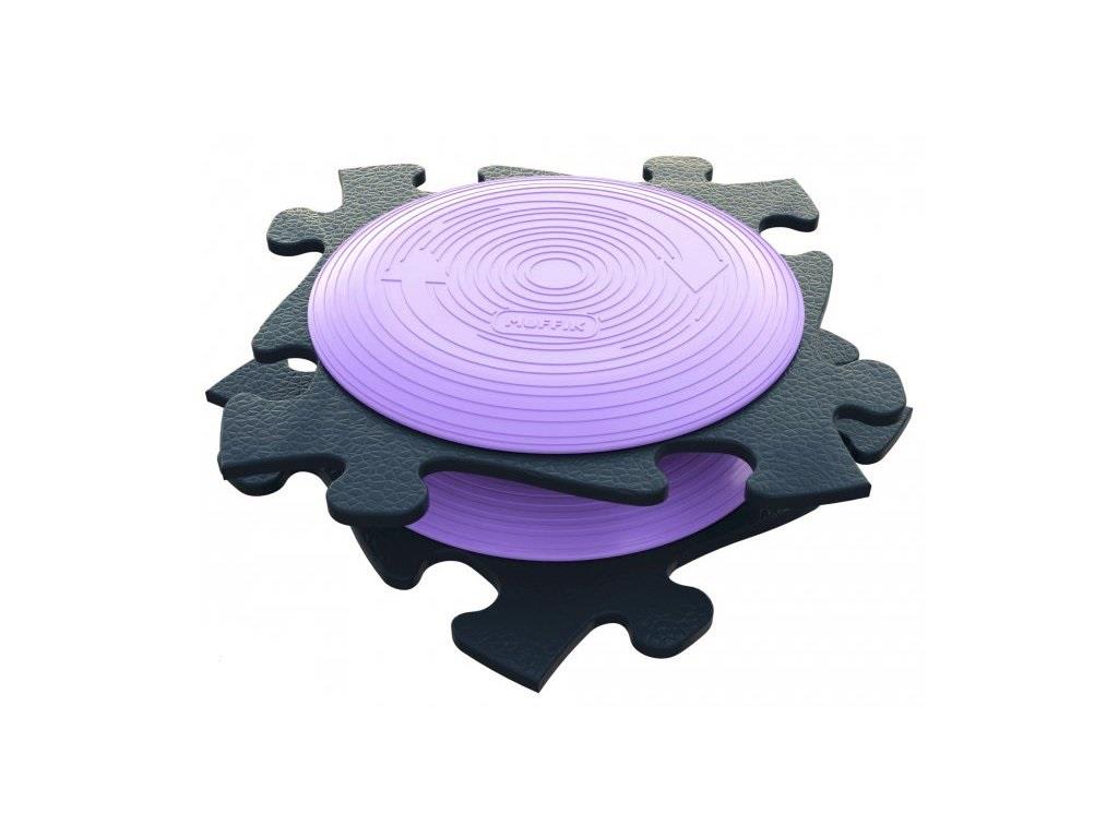 Muffik Rotana 2Pk Grå/Lilla - Bilde 1