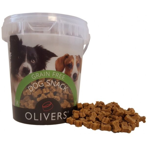 Olivers Grain Free Mini Trainingbites Chicken 500g