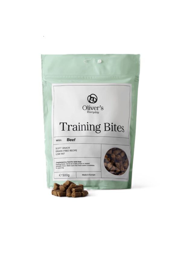 Olivers Grain Free Trainingbites Beef 500g