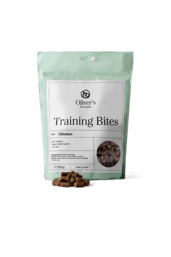 Olivers Grain Free Trainingbites Chicken 500g