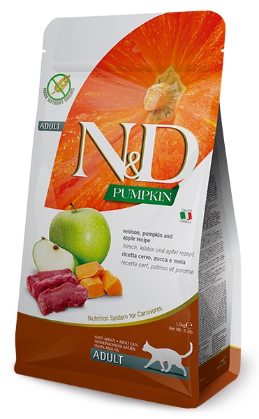 Farmina N&D Cat Pumpkin Venison & Apple Adult