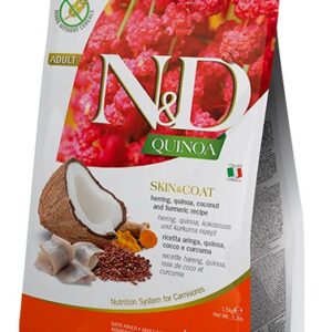 Farmina N&D Cat Quinoa Skin & Coat Herring & Coconut Adult