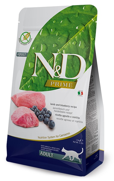 Farmina N&D Cat Prime Lamb & Blueberry Adult