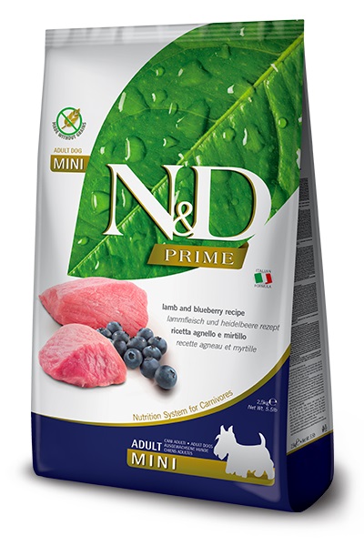Farmina N&D Dog Prime Lamb & Blueberry Adult Mini