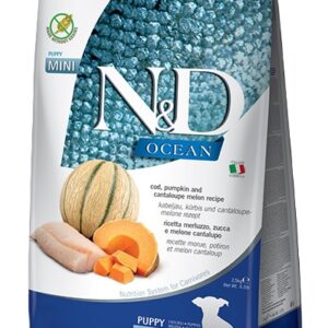 Farmina N&D Dog Ocean Cod, Pumpkin & Cantaloupe Melon Puppy Mini